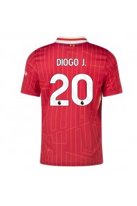 Liverpool Diogo Jota #20 Fotballdrakt Hjemme Klær 2024-25 Korte ermer